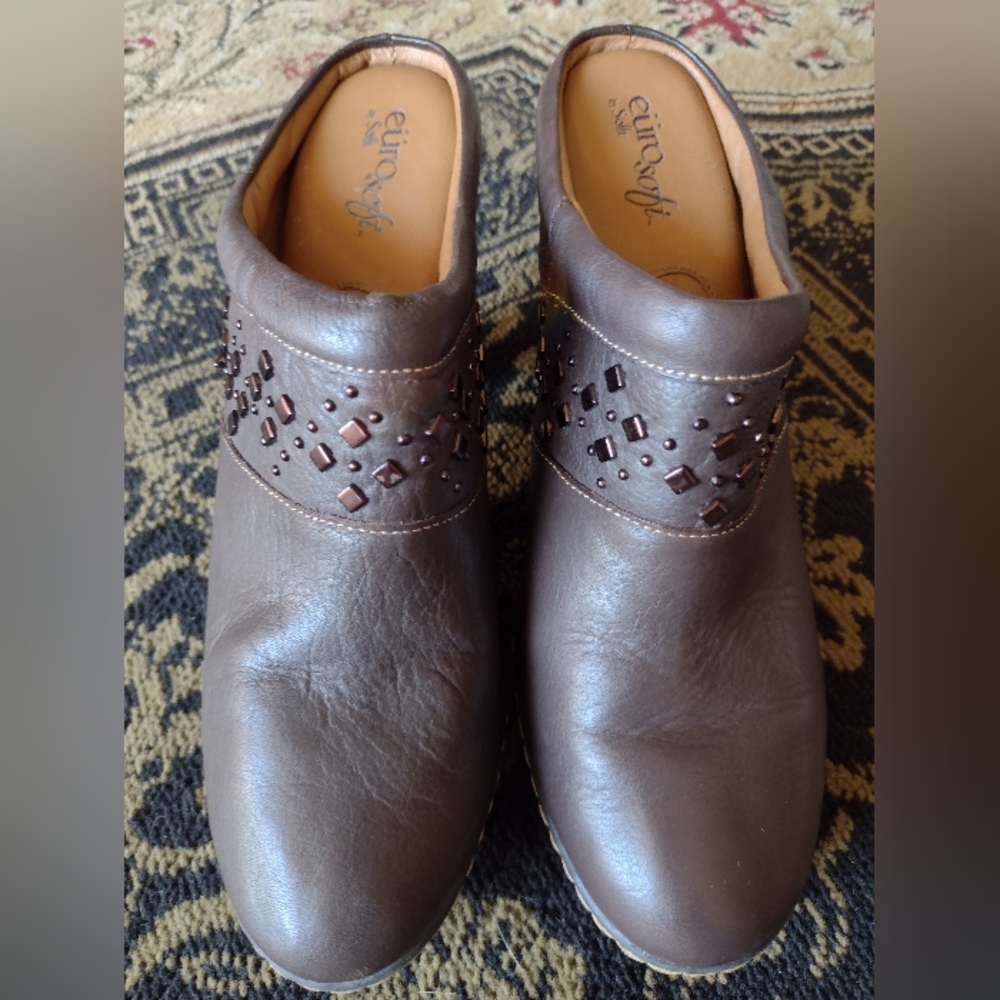 Eurosoft ny Sofft leather mules